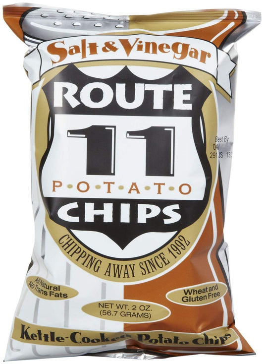 Route 11, Salt & Vinegar Potato Chips, 6 oz