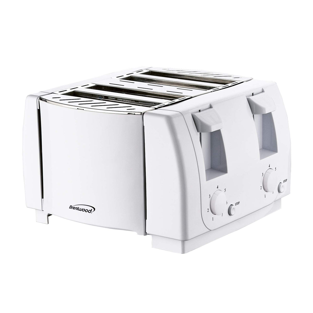 Brentwood TS-265 4 Slice Toaster White