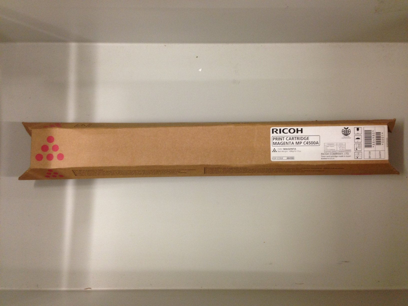 Ricoh 841344 884980 Toner, 17000 Page-Yield, Magenta
