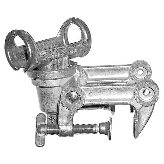 DownEast S-10 Rod Holder Clamp-On, Silver