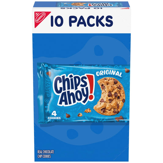 Chips Ahoy! Single Serve Cookies 1.55oz 4/10ct