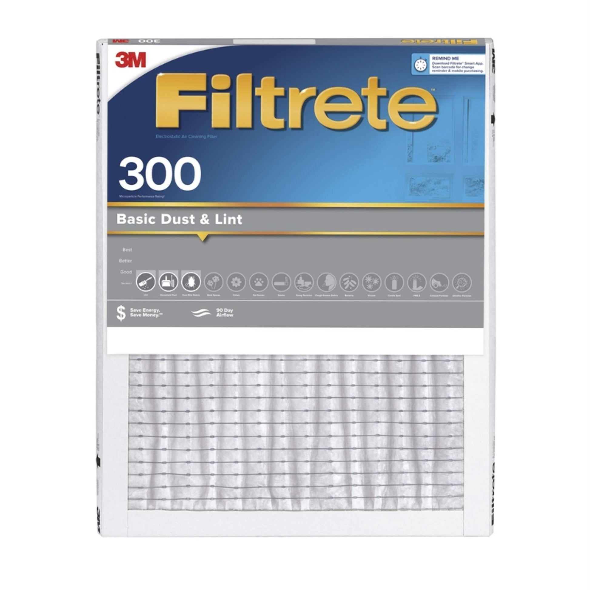 3M FILTER AIR DUST&LINT 20X25X