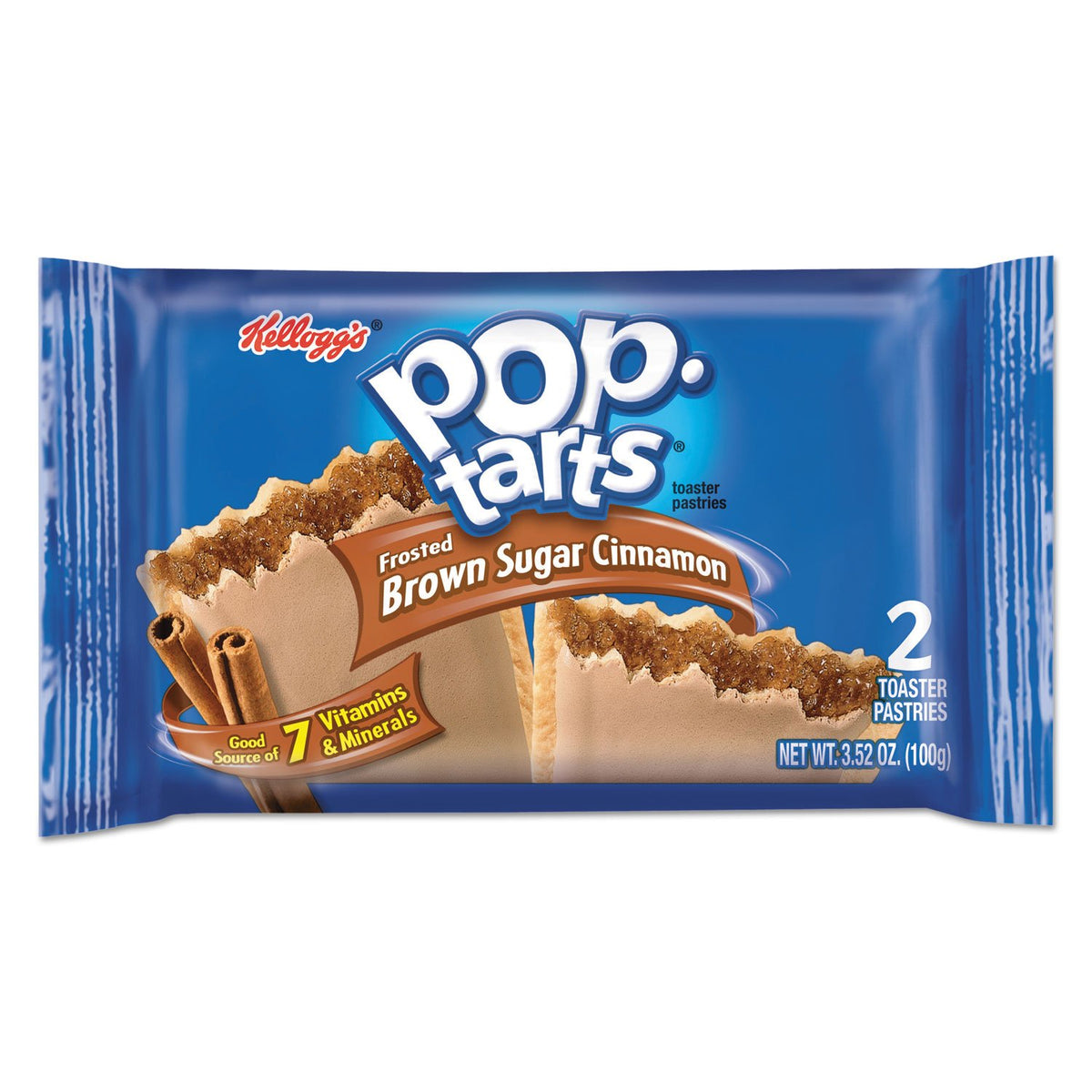 Kellogg's Pop-Tarts Frosted Brown Sugar Cinnamon 3.52oz 2Pk