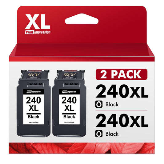 Canon PG-240XL Black Ink Cartridge for Select PIXMA MG, MX, TS Series Printers - 11 ml