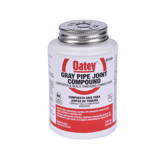 Oatey Pipe Joint Compound with Brush, 8 oz