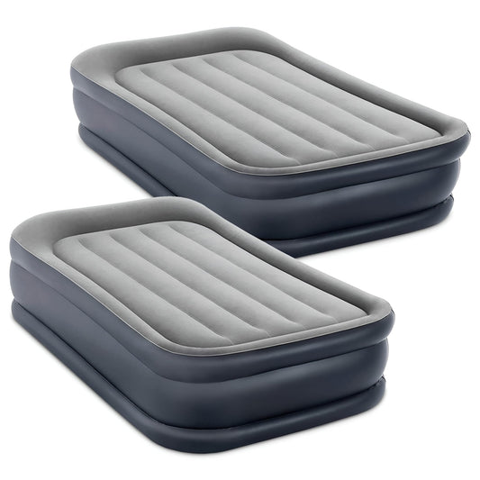 Intex Dura Beam Deluxe Twin Airbed 2-Pack