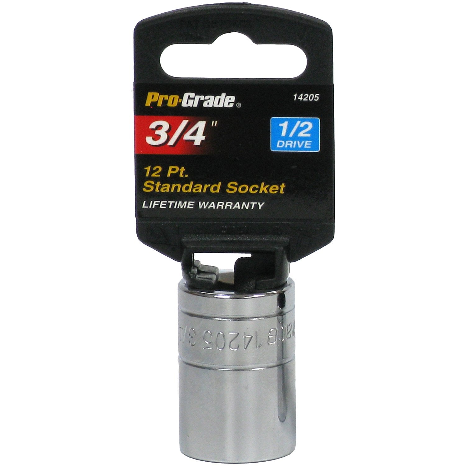 ProGrade 1/2" Drive 12-Point 3/4" Socket