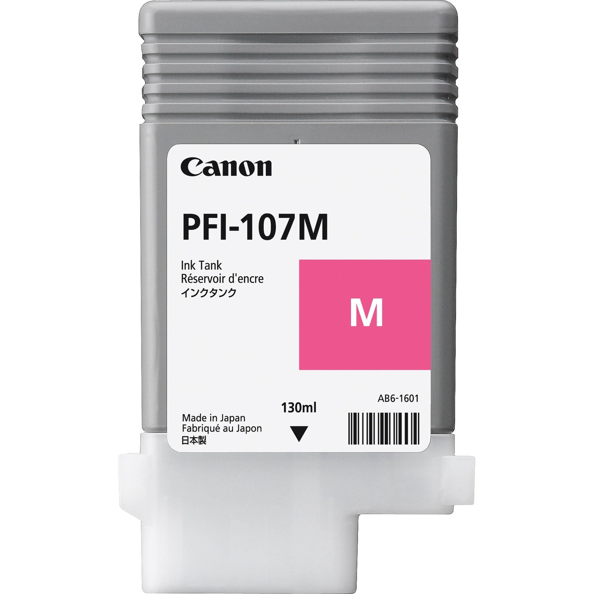 Canon PFI-107 M Ink for iPF Printers (130ml) - Magenta