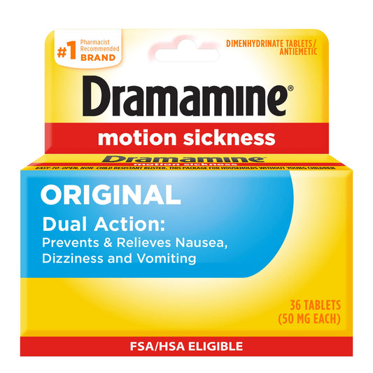 Triplenet Pricing Original, Motion Sickness Relief, 36 Count 64236