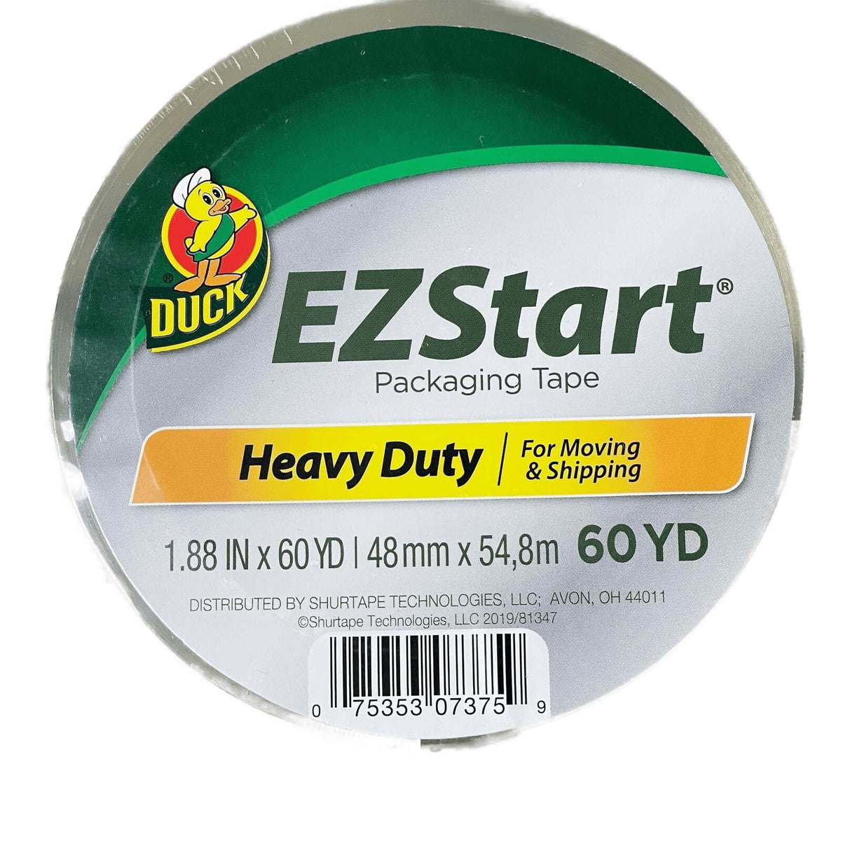 Duck EZ Start Packaging Tape 5 Pack