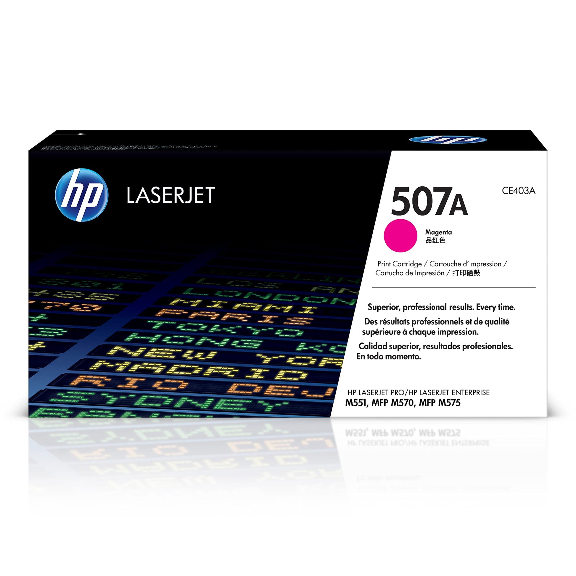 HP 507A | CE403A | Toner Cartridge | MAGENTA