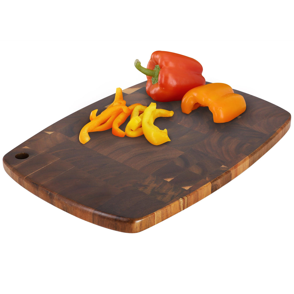 MegaChef Acacia Wood Cutting Board 15.5x10.5 Inch
