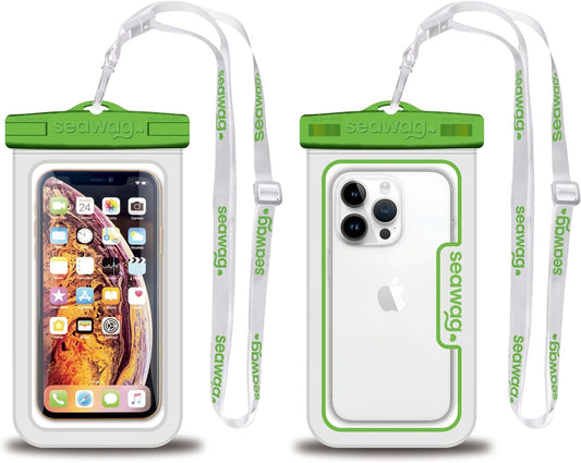 SEAWAG Germ-Free Phone Case Waterproof Case for Smartphone White/Pink