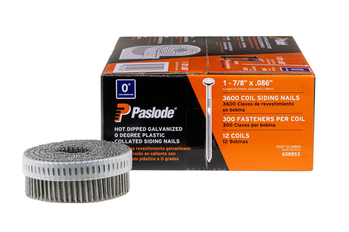 DUOFAST Coil Siding Nails 1-7/8"