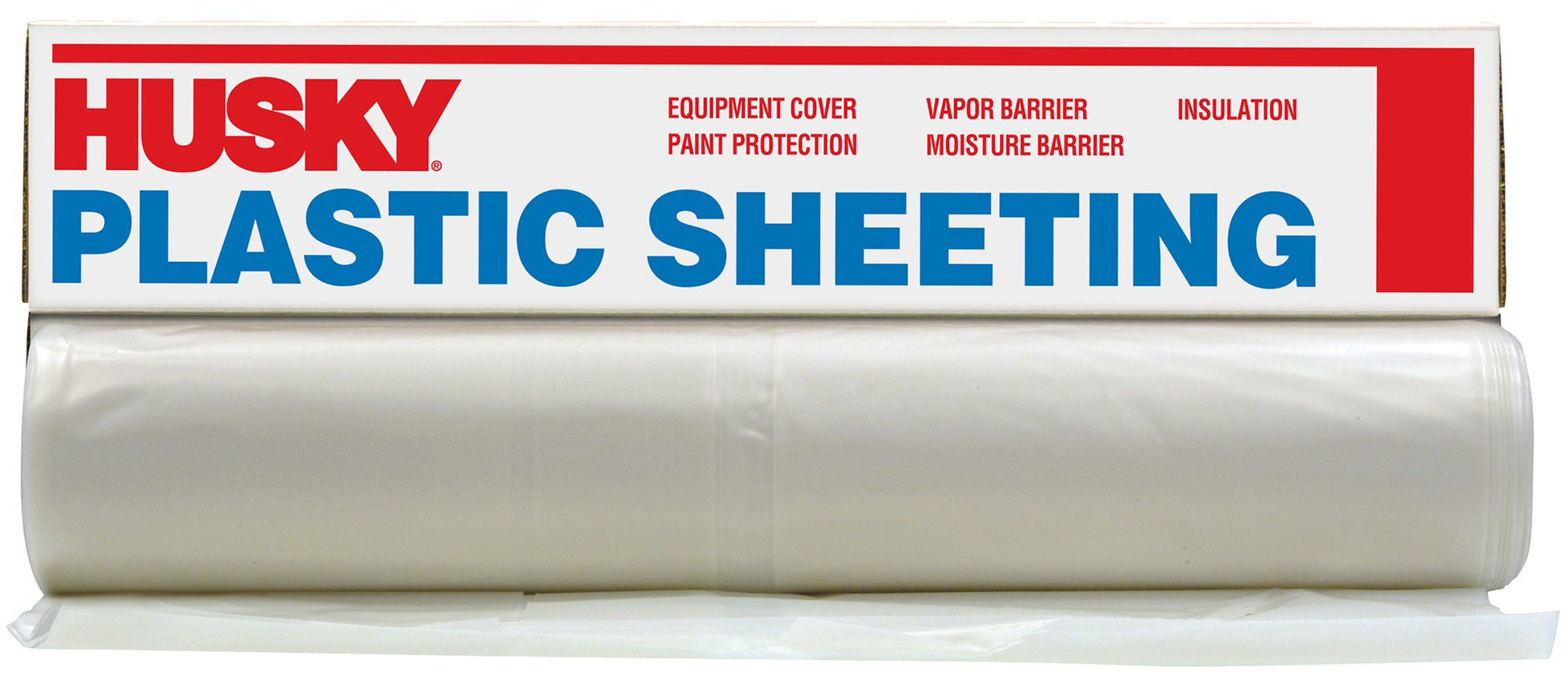 Husky Plastic Sheeting 6 mil 6ft x 100ft