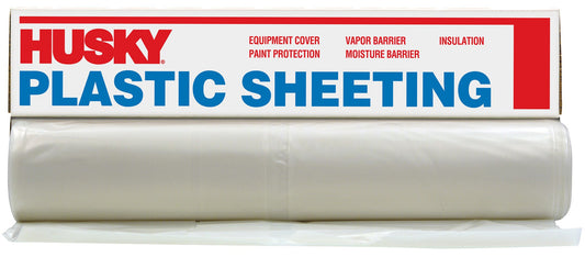 Husky Plastic Sheeting 6 mil 6ft x 100ft