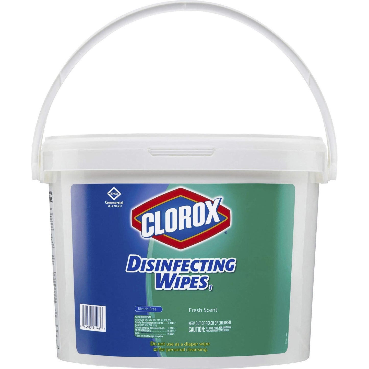Clorox 31547 Disinfecting Wipes 7 x 7 Fresh Scent 700/Bucket