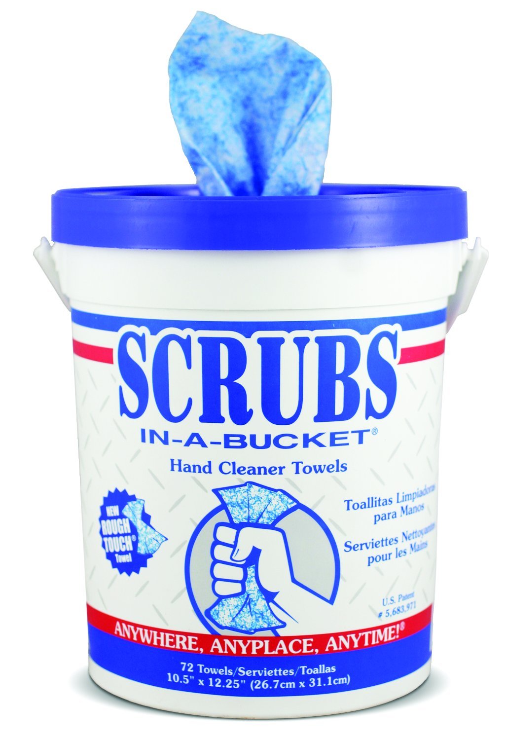 Dykem Scrubs In-A-Bucket Hand Cleaner 72 Count