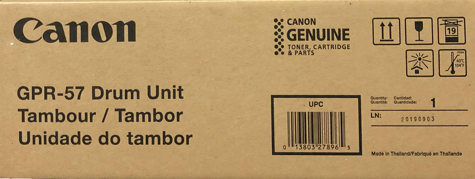 Canon GPR-57 Black Drum Unit