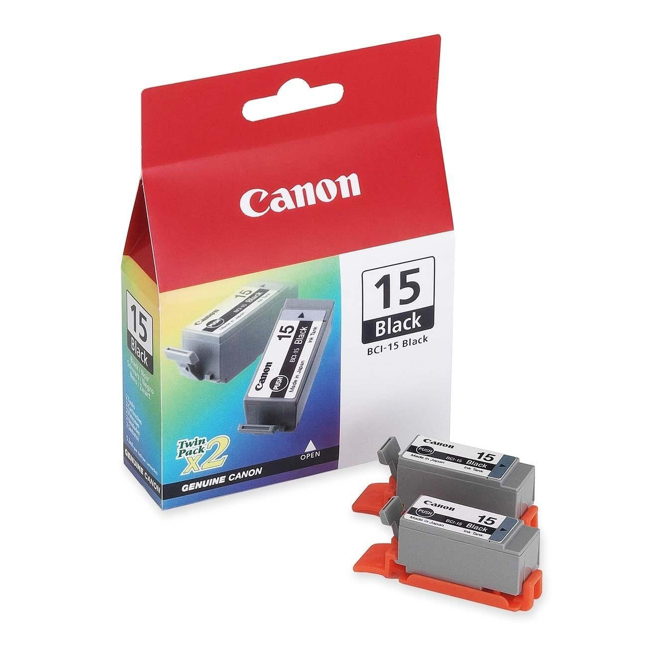 Canon BCI-15 Tricolor Ink Tank 2-Pack