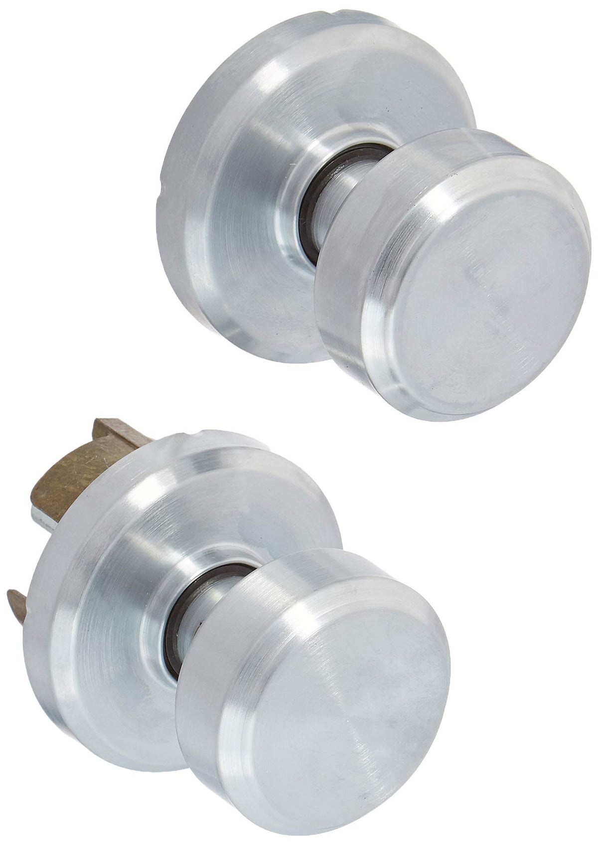 Schlage Bowery Passage Door Knob F10-BWE-GSN Satin Chrome