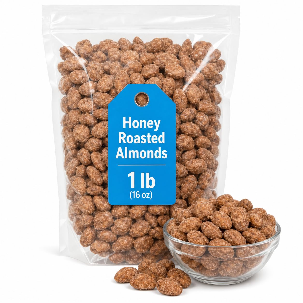 Jonny Honey Roasted Almonds 10lb