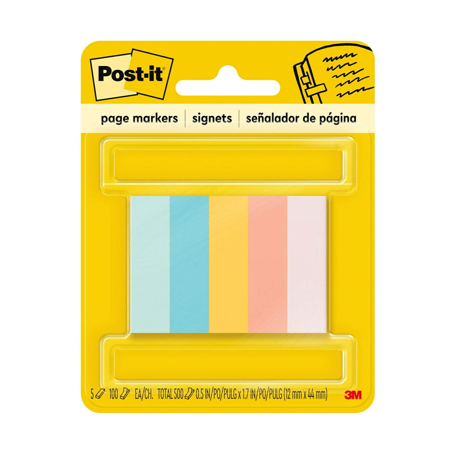 3M Post-it Page Markers 670-5