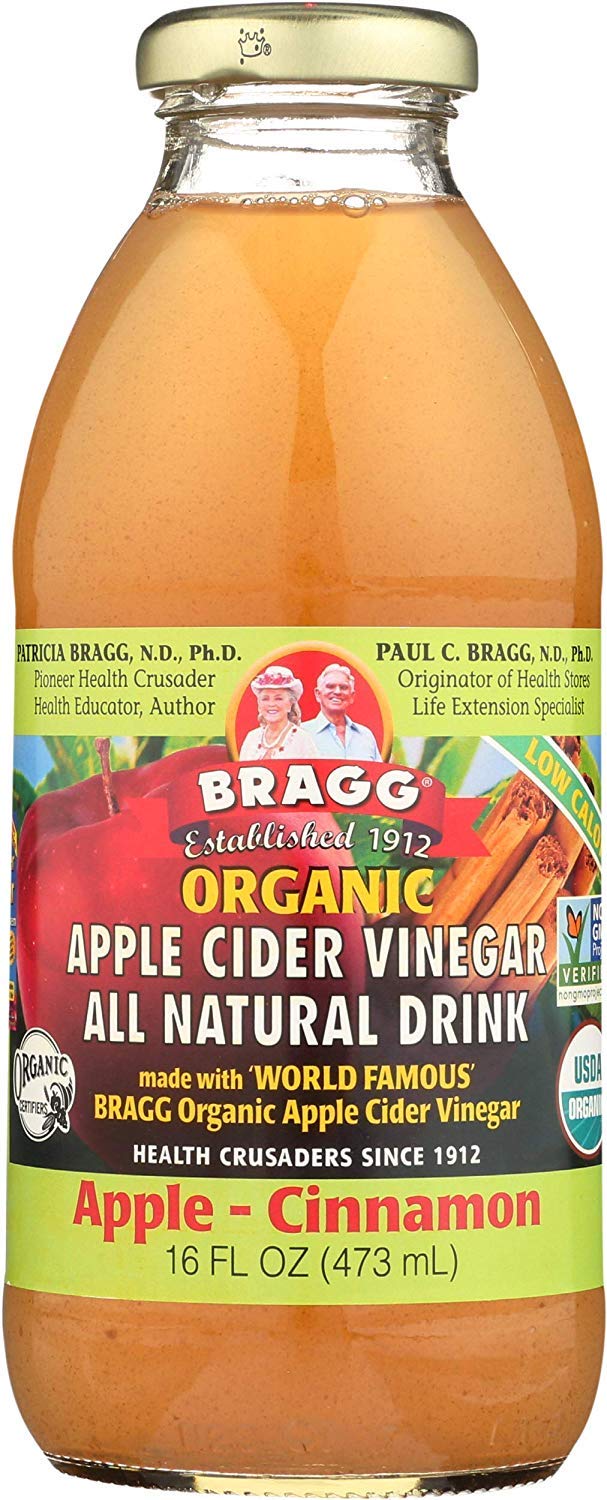 Bragg Apple Cider Vinegar Drink - Apple & Cinnamon, 473ml Bottle