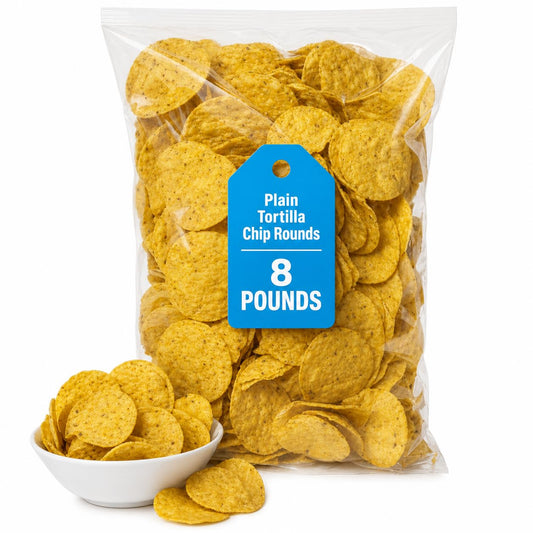 Gourmet Plain Tortilla Rounds 8 lb