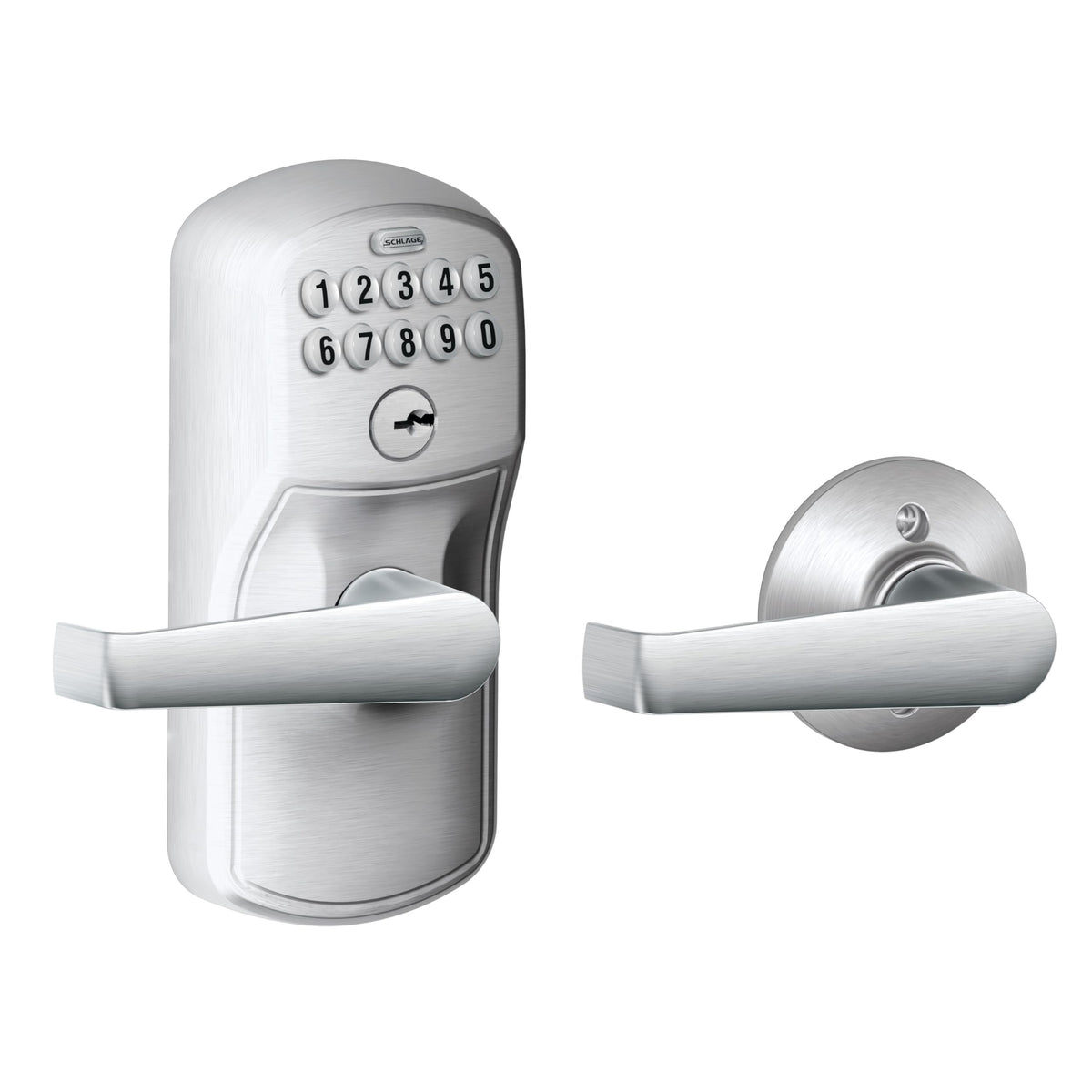 Schlage FE575 PLY626ELA Keypad Entry Autolock Ply 626, Satin Chrome Plated