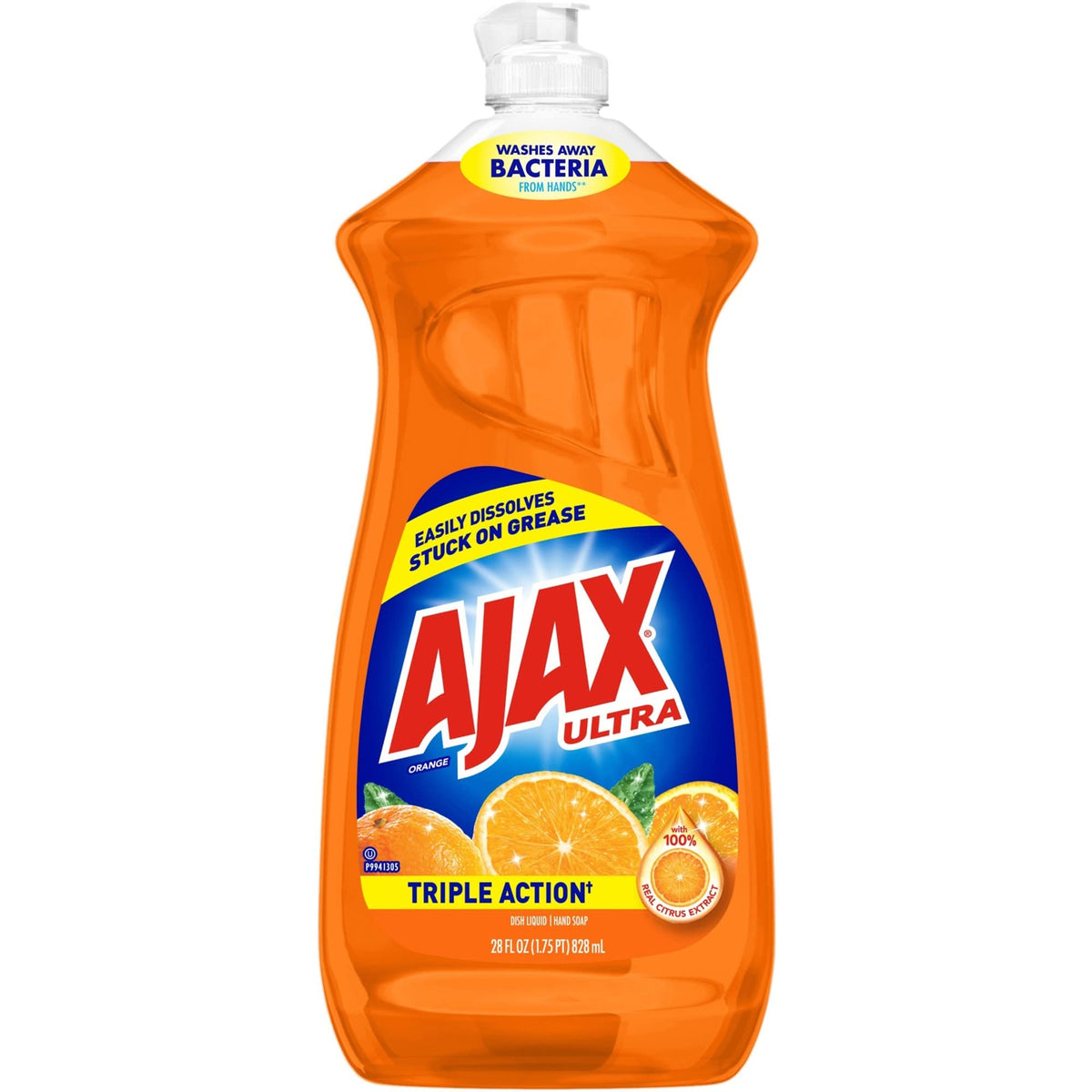 Ajax Ultra Triple Action Dish Soap 28 fl oz