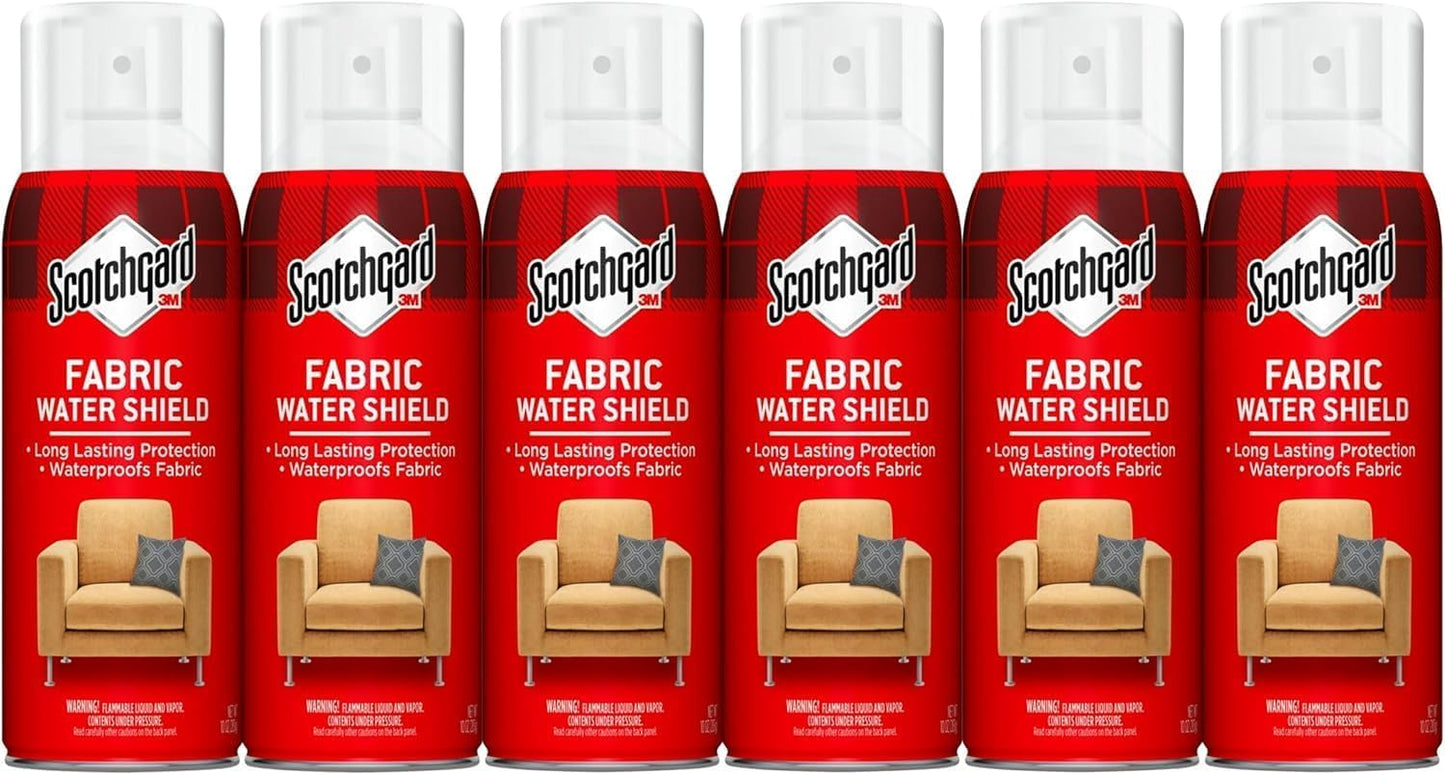 3M Scotchgard Fabric & Upholstery Protector 10oz 6-Pack