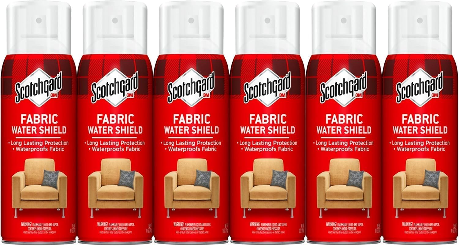 3M Scotchgard Fabric & Upholstery Protector 10oz 6-Pack