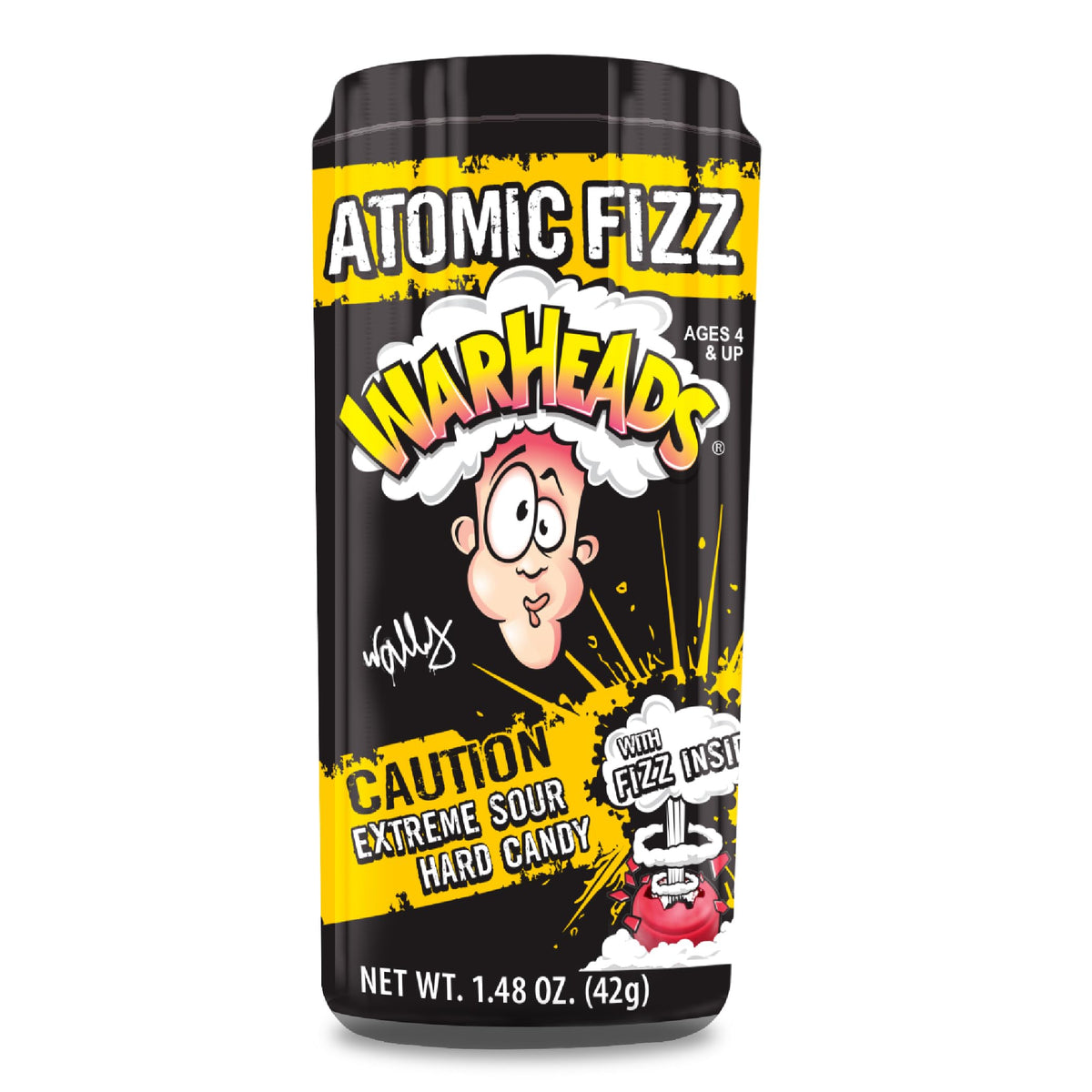 Warheads Atomic Fizz Hard Candy 1.48 oz