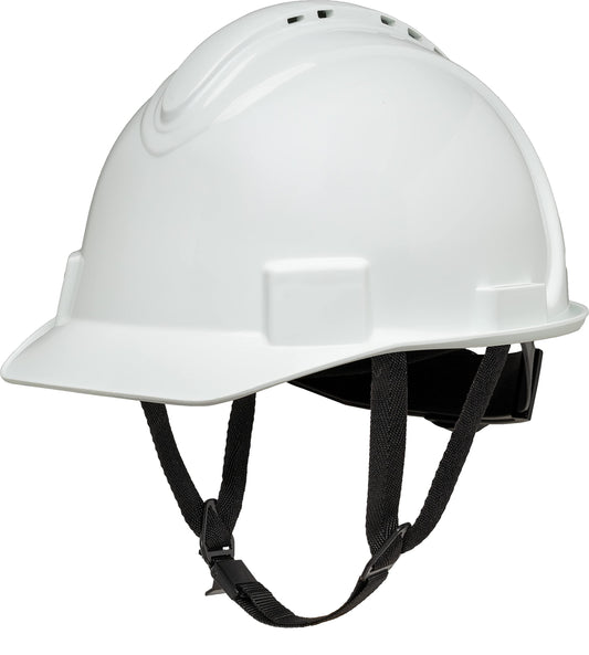 Honeywell North Short Brim Hard Hat, Vented, White