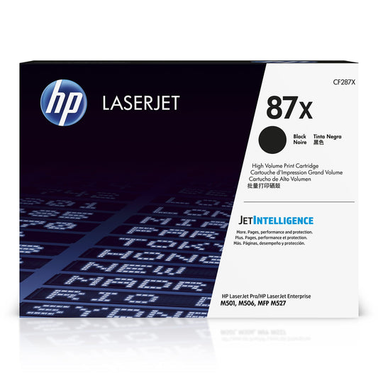 HP 87X Black High-Yield Toner Cartridge CF287X