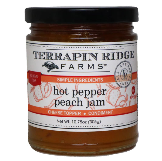 Terrapin Ridge Farms Hot Pepper Peach Jam,10.75 oz