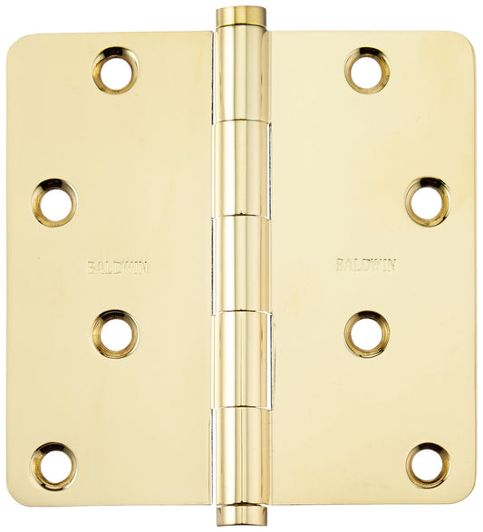 Baldwin 1440003I Radius Mortise Hinge Lifetime Brass