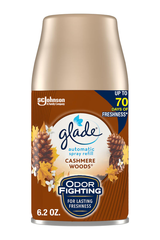 Glade Automatic Spray Refill Cashmere Woods 6.2 oz