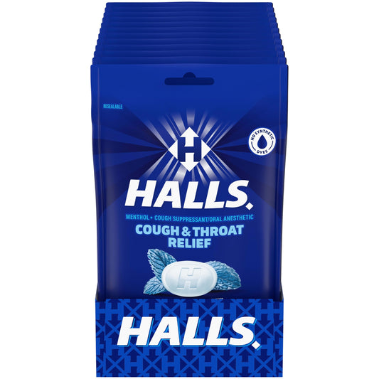 +Halls Bags Mentho-Lyptus 30pc 4/12ct
