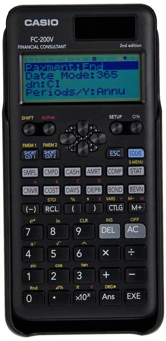 Casio Casio FC 200V2 Financial Calculator