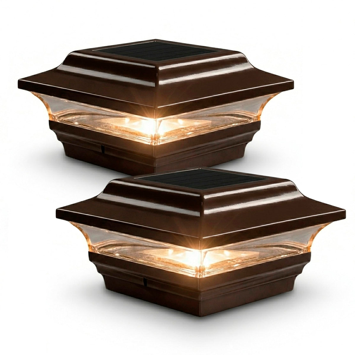 Classy Caps SL211R Imperial Solar Post Cap 4x4 2-Pack