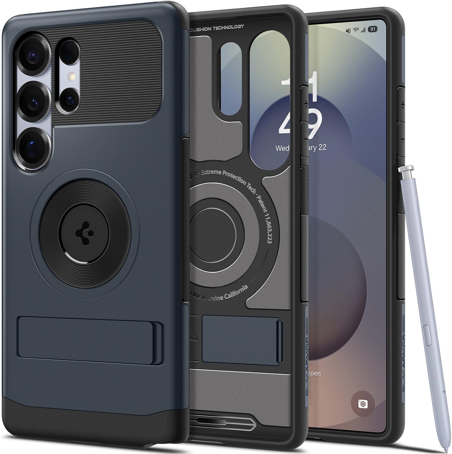 Spigen Slim Armor MagFit SP691 Case 2025 Black