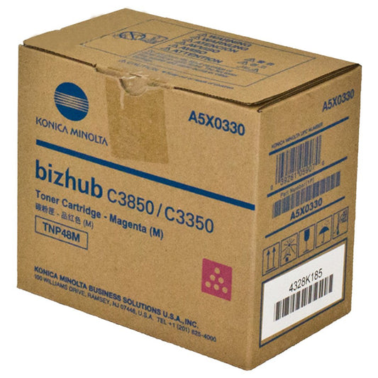 Konica Minolta TNP-48M Magenta Toner Cartridge A5X0330