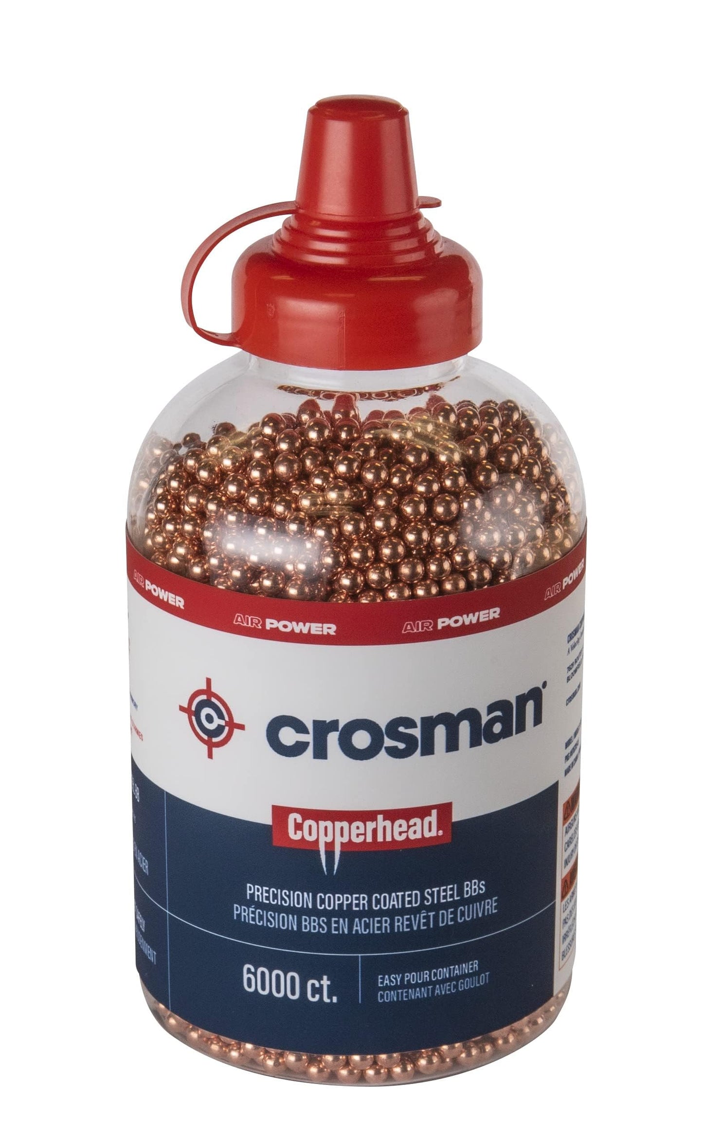 Crosman Copperhead 4.5mm Copper-Coated BBs 6000ct