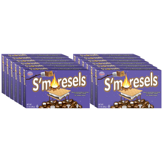 Cookie Dough Bites S'Moresels Marshmallow 3.1oz 12 Pack