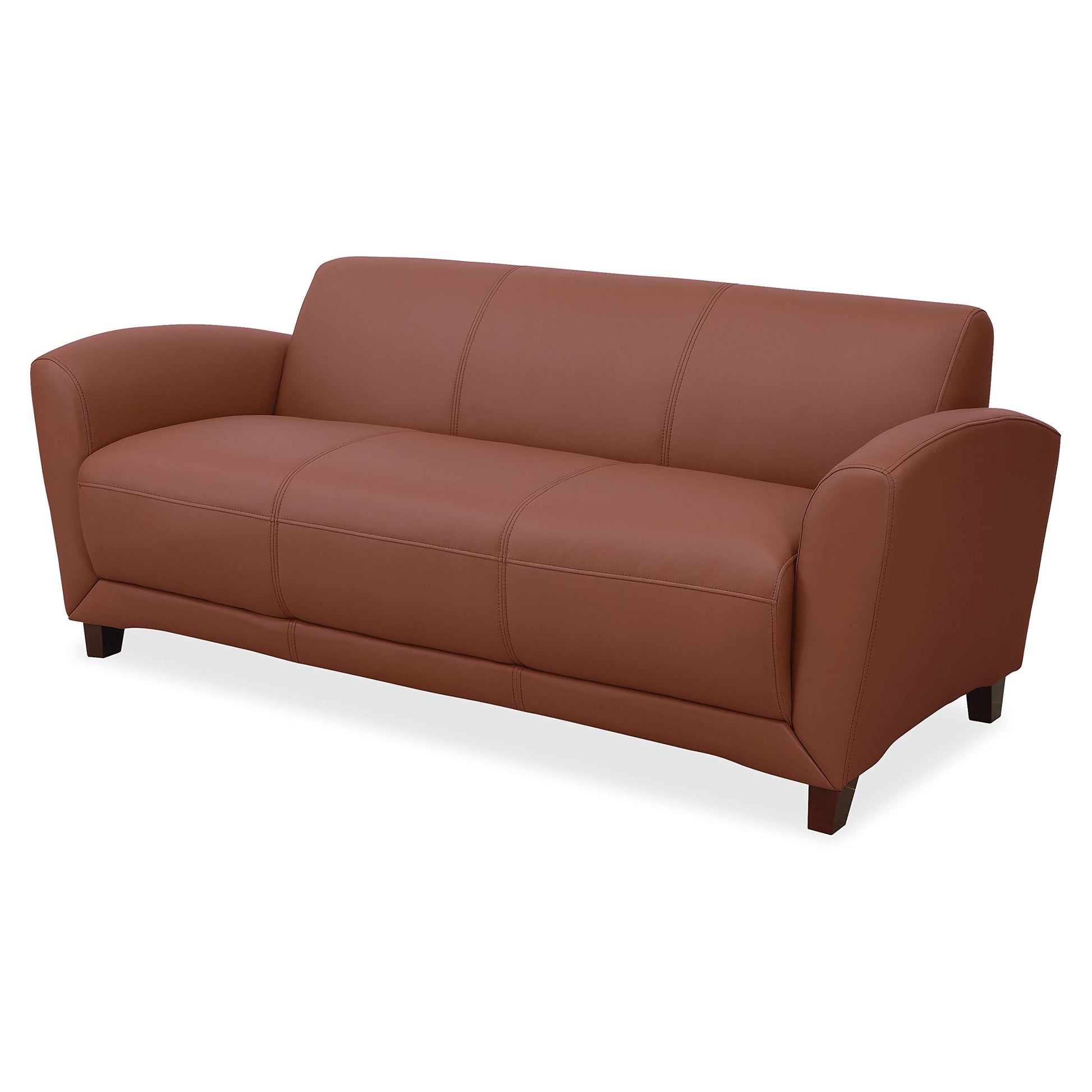 Lorell Accession Reception Sofa, 31.1" x 34.5" x 75"