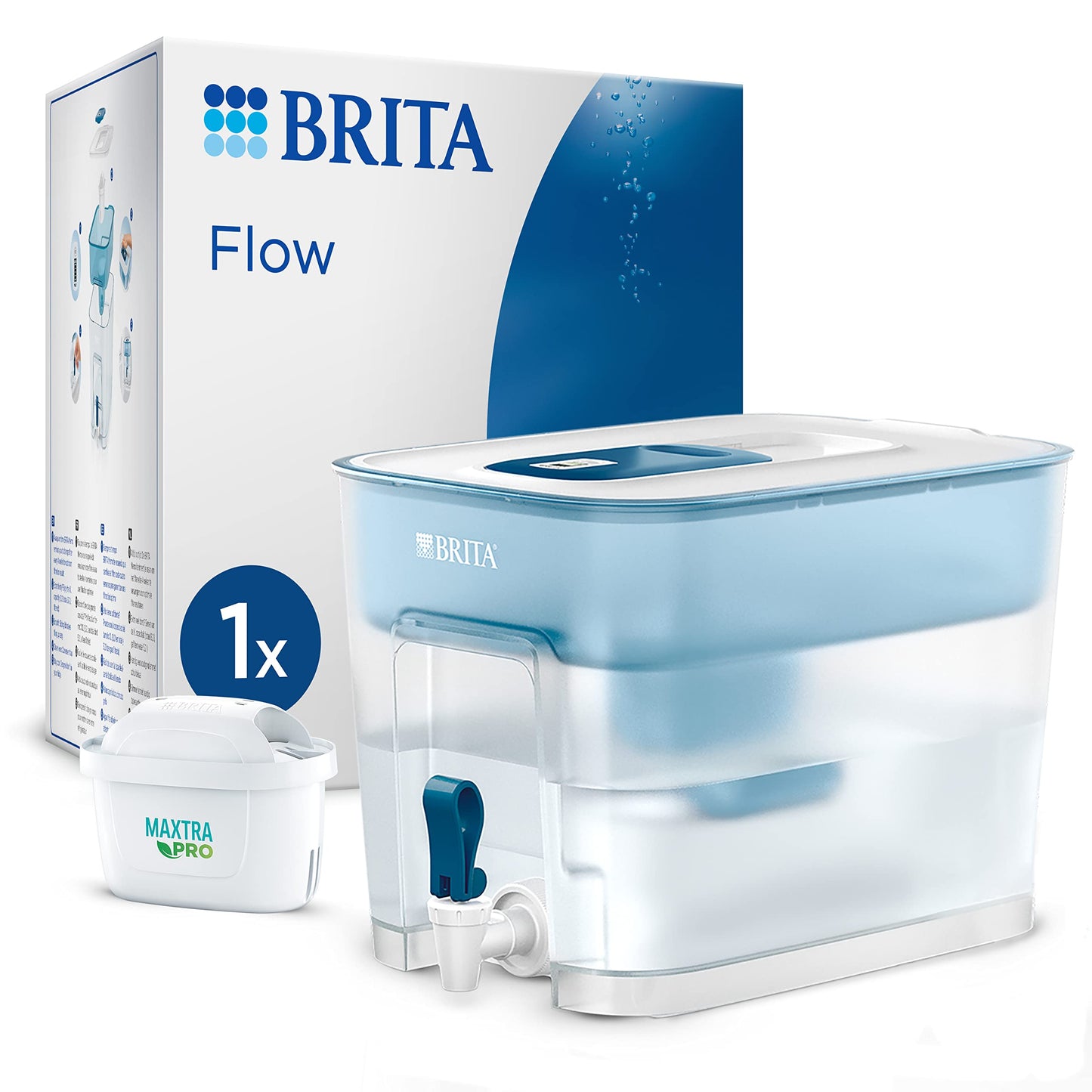 BRITA Flow XXL Water Filter 8.2L + Maxtra Pro Cartridge