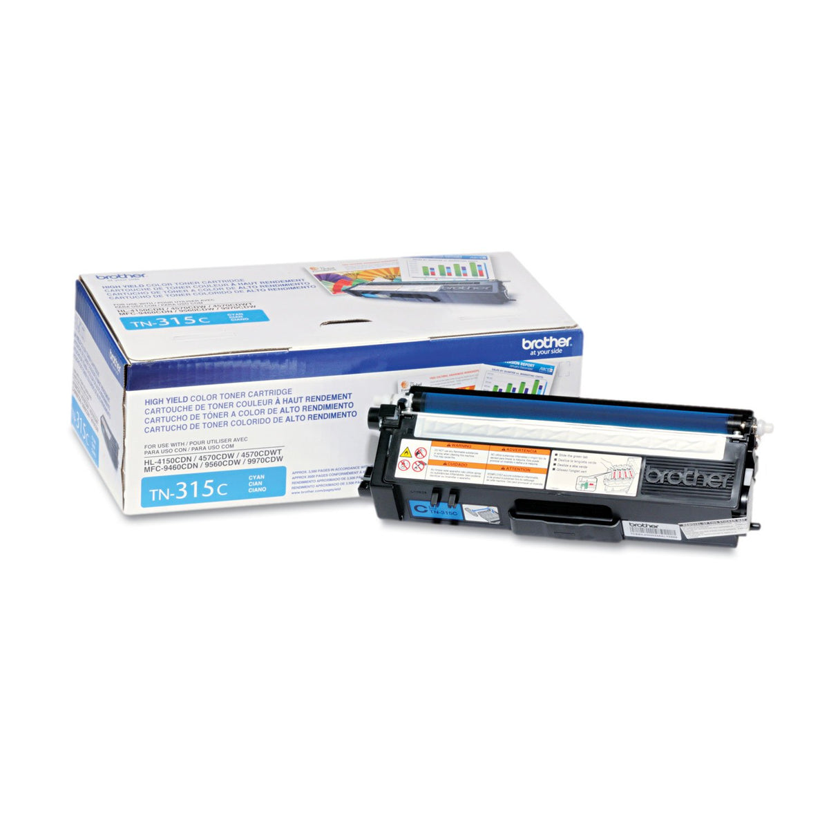 Brother HL-4150CDN Cyan Toner 3,500 Page Yield