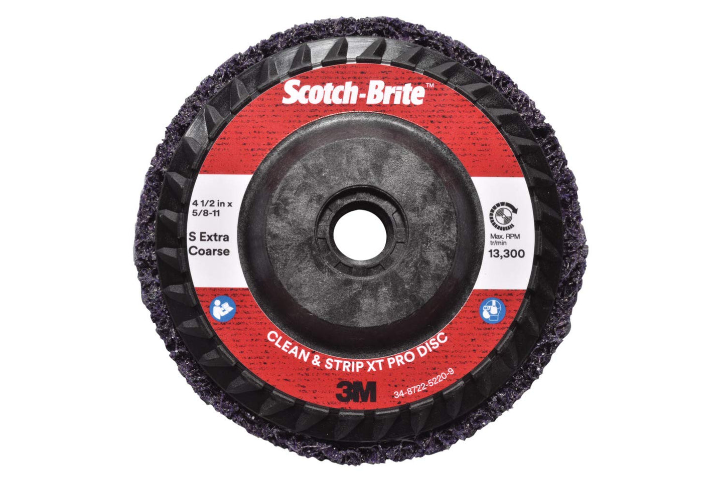 3M Scotch-Brite Clean and Strip XT Discs, Pack of 10